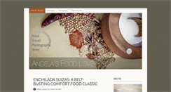 Desktop Screenshot of angelasfoodlove.com